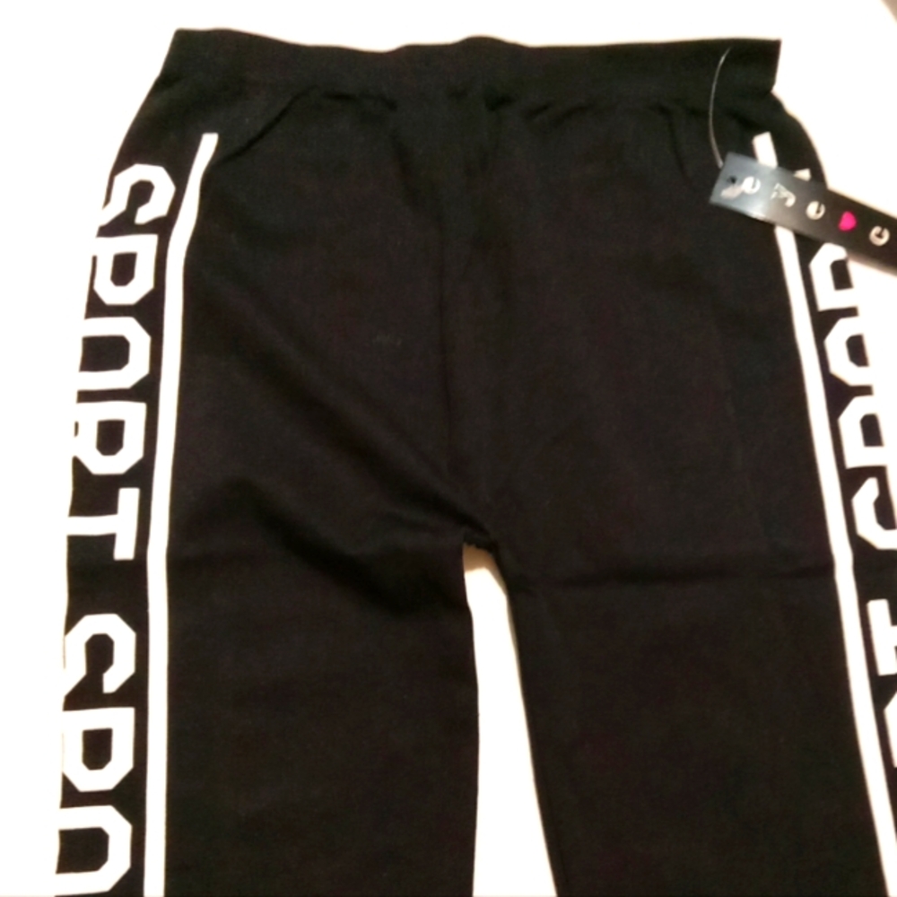 Eye Candy Leggings Woman S black and white
